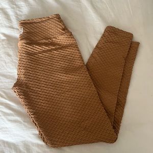 Booty by Brabants Croco Skin™ Leggings Caramel